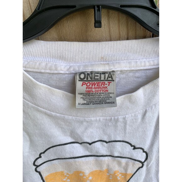 Vintage 90s I love you.Man Got any Beer? Tshirt XL by Oneita - Picture 3 of 9